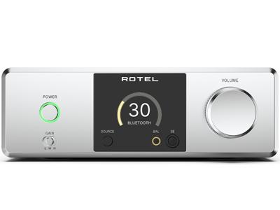 Rotel DX-3 hoofdtelefoonversterker zilver
