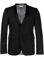 Thom Browne blazer à poches plaquées - Noir