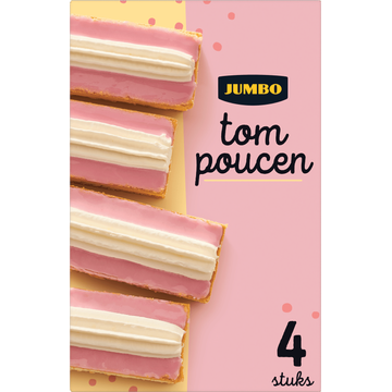 Jumbo Tompoucen 4 Stuks