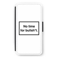 No time: iPhone 11 Pro Max Flip Hoesje