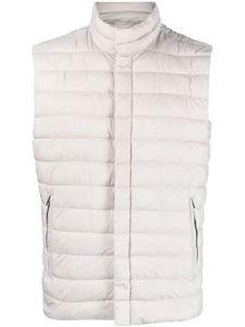 Herno gilet matelassé à boutons pression - Gris