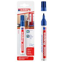 Edding stift 3000 blauw 1,5-3mm ronde punt