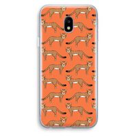 Cheetah: Samsung Galaxy J3 (2017) Transparant Hoesje