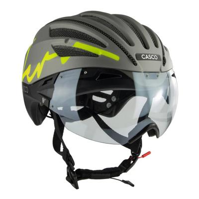 Casco SPEEDairo Aero Firefly fietshelm zilver/zwart