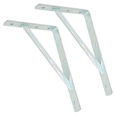 Plankdrager - 2x - staal - met schoor - 29 x 20 cm - 300 kg - Schapdrager - Beugel - Steun