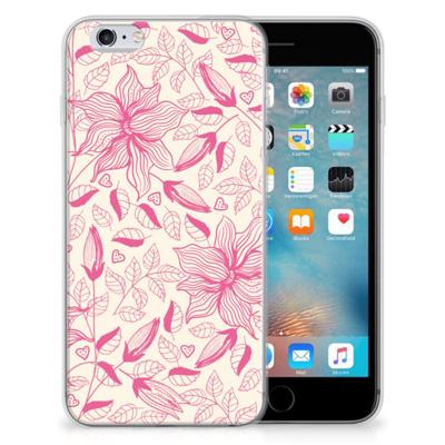 Apple iPhone 6 | 6s | TPU Case | Pink Flowers