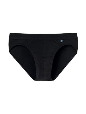 Schiesser - Long Life Cotton - Rio-Slip - zwart, Maat:S