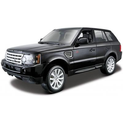 Modelauto/speelgoedauto Range Rover Sport - zwart - schaal 1:18