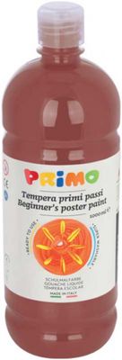 Primo plakkaatverf Tempera 1000 ml siena Primo plakkaatverf Tempera 1000 ml siena