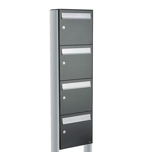 Allux Flow Set 4-Hoog Op Statief Antraciet - 40040065_1x4s
