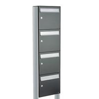 Allux Flow Set 4-Hoog Op Statief Antraciet - 40040065_1x4s