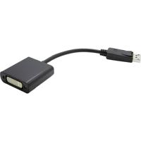 Value 12.99.3133 DisplayPort-kabel DisplayPort / DVI Adapterkabel DisplayPort-stekker, DVI-D 24+1-polige bus 0.15 m Zwart - thumbnail