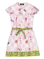 Versace Kids robe-chemise Blossom - Blanc - thumbnail