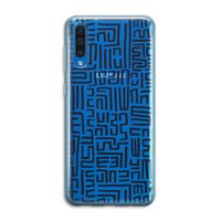 Moroccan Print: Samsung Galaxy A50 Transparant Hoesje