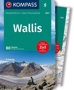 Wandelgids 5927 Kompass Wanderführer Wallis | Kompass