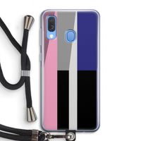 Gestalte 4: Samsung Galaxy A40 Transparant Hoesje met koord Gestalte 4: Samsung Galaxy A40 Transparant Hoesje met koord