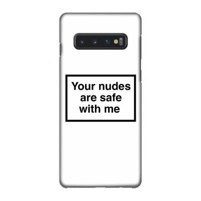 Safe with me: Samsung Galaxy S10 4G Volledig Geprint Hoesje