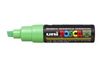 Paintmarker uni posca pc8k b schuin fluor groen