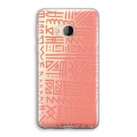 Marrakech Pink: HTC U Play Transparant Hoesje
