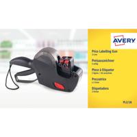 Etiketteertang avery pl2/18 2 regels zwart