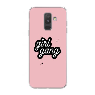 Girl Gang: Samsung Galaxy A6 Plus (2018) Transparant Hoesje