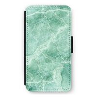 Groen marmer: iPhone 12 mini Flip Hoesje