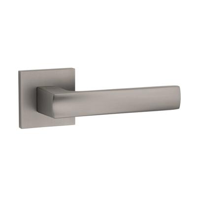 Stile deurklinken Lima Titanium op vierkant rozet