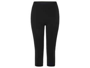 esmara Dames capri-legging (S (36/38), Zwart)