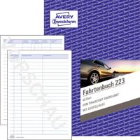 Zweckform ritregistratie/223 DIN A5 staand wit 40 vel (Duitstalig) Zweckform ritregistratie/223 DIN A5 staand wit 40 vel (Duitstalig)