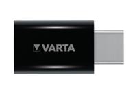 Varta USB 2.0 Adapter [1x USB-C stekker - 1x Micro-USB-bus] Charge & Sync Adap. - thumbnail