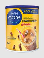 We Care Lower carb shake iced coffee