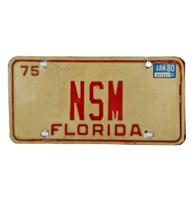 Kentekenplaat - Florida 1975 - Origineel