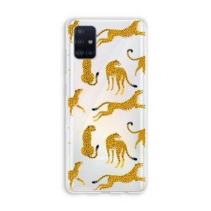 Luipaard: Galaxy A51 4G Transparant Hoesje