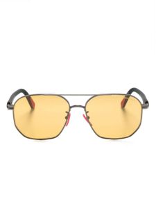 Moncler Eyewear lunettes de soleil à monture géométrique - Gris