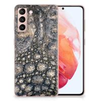 Samsung Galaxy S21 | TPU Hoesje | Krokodillenprint