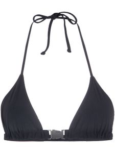 Gloria Coelho triangle bikini top - Noir