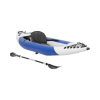 Opblaasbare kajak - single seater - complete set met peddel, zitje en toebehoren