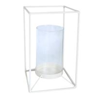 Housevitamin lantaarn wit 25 cm | 6 stuks