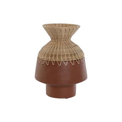 Vaas Home ESPRIT Natuurlijk Terra cotta 24 x 24 x 35 cm
