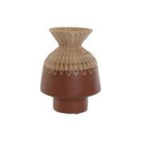Vaas Home ESPRIT Natuurlijk Terra cotta 24 x 24 x 35 cm