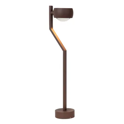 Lucide ESTAL - Sokkellamp - LED - 1x9W 2700K - IP54 - Roest bruin