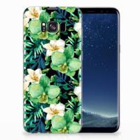 Samsung Galaxy S8 Plus | TPU Case | Orchidee Groen