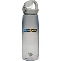 Nalgene On-The-Fly Lock-Top Sustain Bottle, 700 ml drinkfles (Grijs/transparant)