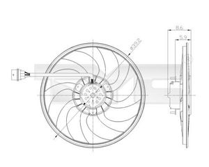 Koelventilator 8370037