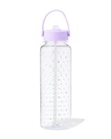 HEMA XXL Drinkfles Met Rietje 1150ml Hartjes