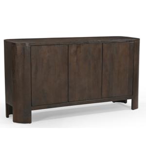 Dressoir Mitchel Donkerbruin 150cm Mangohout - Giga Meubel