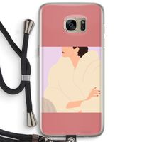 Cosy: Samsung Galaxy S7 Edge Transparant Hoesje met koord