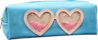 Jim Jam Etui hartjes pennenetui 1 vak met 1 rits Jim Jam Etui hartjes pennenetui 1 vak met 1 rits