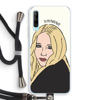 Mary Kate: Huawei P Smart Pro Transparant Hoesje met koord