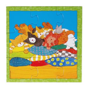 Bambolino Toys Dikkie Dik Puzzel, 4in1